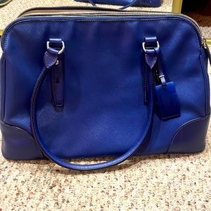 Tumi women’s laptop bag, cobalt blue, pristine, new without tags